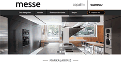 Desktop Screenshot of messe.com.tr