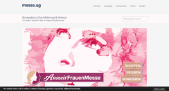 Desktop Screenshot of messe.ag