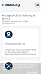 Mobile Screenshot of messe.ag