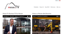 Desktop Screenshot of messe.tv